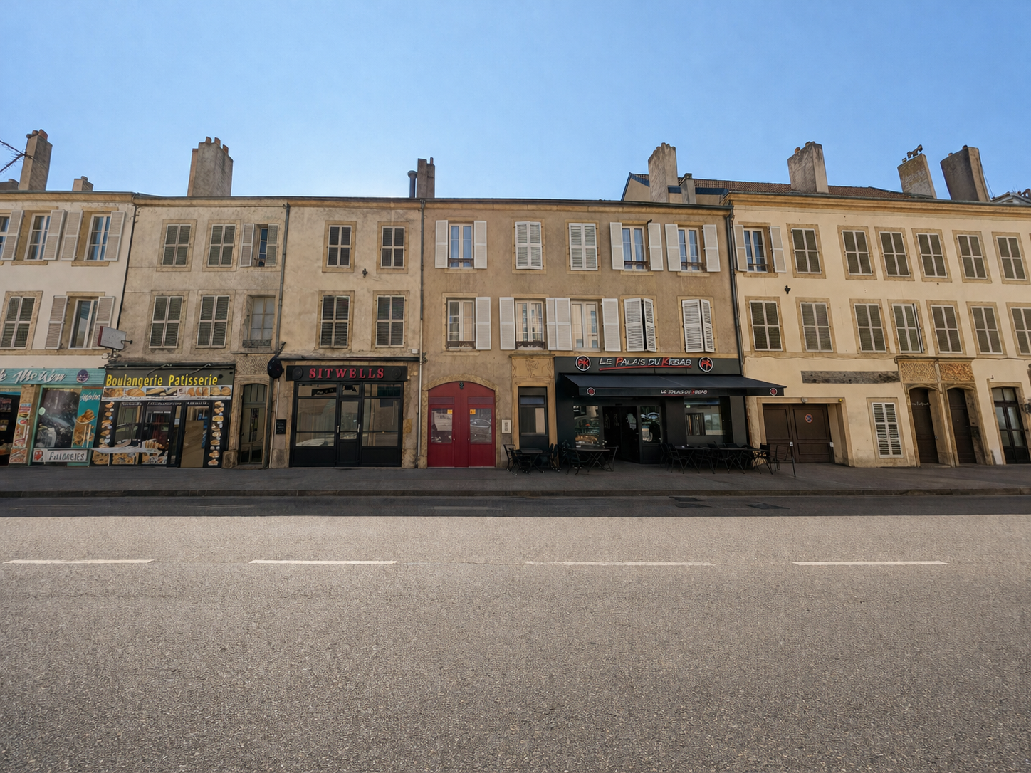 Façade de la Résidence Les Jasmins, 14 Rue de Paris à Metz